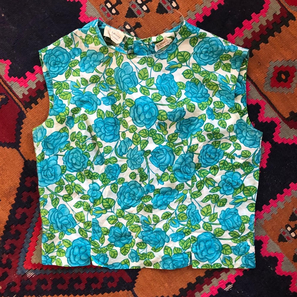 Vintage Liberty of London Silk Shell